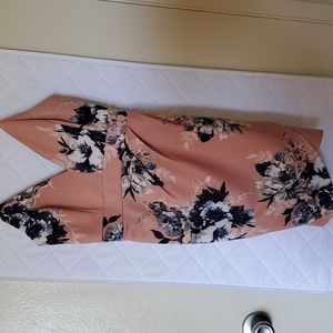 Windsor Spaghetti Strap Floral Cocktail Dress